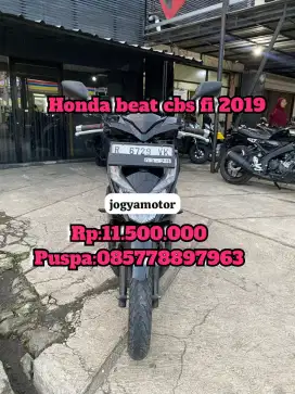 Honda beat fi 2019 cash credit