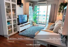 Jual Apartemen Thamrin Residence Low Floor 2BR Full Furnish North View