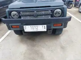 Suzuki Katana Jimny 4x2 1995 MT GX 1000 CC biru BU murah terawat