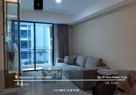 Sewa Apartement Casa Grande Residence 3BR Full Furnished View Pool
