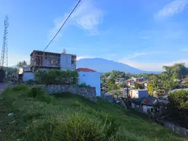 Tanah di puncak bogor view gunung luas 150m²