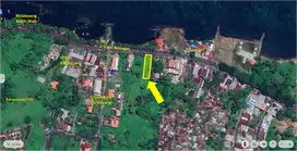 Lokasi strategis, peruntukan komersial hadap pantai