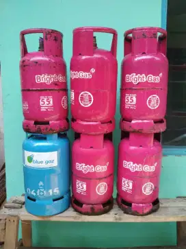 JUAL TABUNG BRIGHT GAS : 5,5 Kg TAMPA ISI