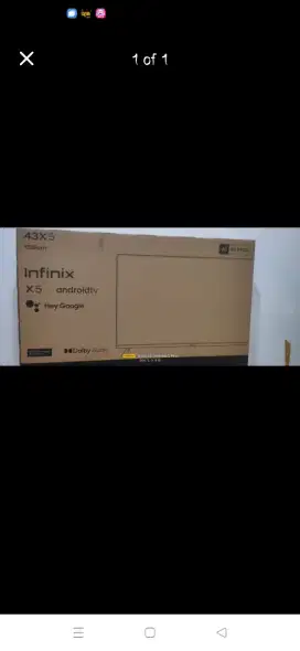 Smart TV infinix 43*5