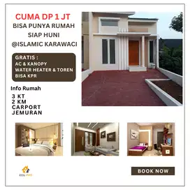 Jual Rumah Islamic Village Karawaci Tanpa DP, cicilan 3 jtan,siap huni