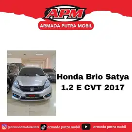 HONDA BRIO SATYA 1.2 E CVT 2017 ISTIMEWA ASLI JATIM SIAP PAKAI