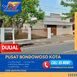 TANAH DAN BANGUNAN DI PUSAT BONDOWOSO KOTA