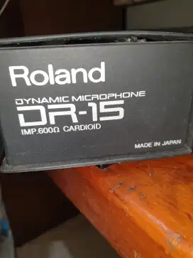 Roland DR 15 Dynamic Microphones