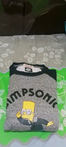 Crewneck Indigo Bank x The Simpsons