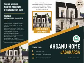 Rumah Ready Stock 2 Lantai di Jagakarsa KPR Syaria Dekat Tol Brigif