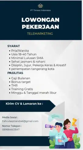 Lowongan kerja kantor