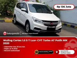 [LOW KM] Wuling Cortez 1.5 S T Lux+ CVT Turbo AT Putih 2020/2021