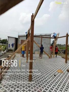 Open order limasan kayu jati