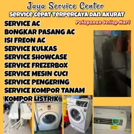 Service Kulkas Frezer Bongkar Pasang AC Servis AC Mesin Cuci Menganti