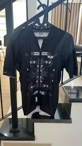 Jersey sepeda sub jersey pro celana bib shimano black