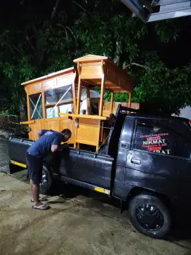 Gerobak Angkringan jg Melayani Pesanan Grobak Bakso Mie Bubur Sate dlL