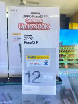 Oppo reno 12F 5G 8/256 cashback 300RB