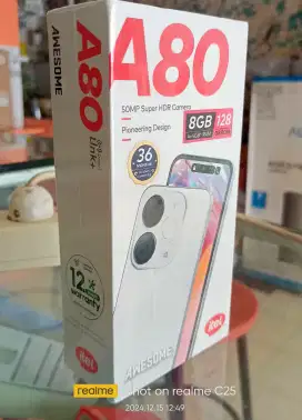 ITEL A80 4+4/128 BARU garansi resmi 1th bisa TT atau Kredit