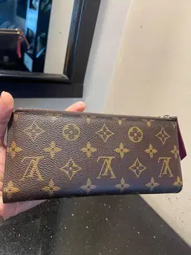 Preloved long wallet LV, dompet monogram