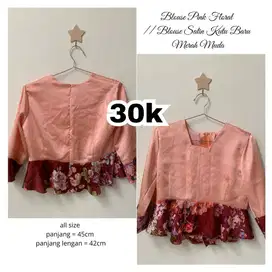 Blouse, Tshirt, Shirt, Blazer, Top // Baju Atasan // Bundling