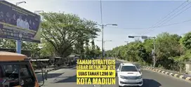 Tanah Pekarangan LD 30 mtr, Jl Ringroad Kota MADIUN Baguss