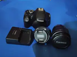 CANON EOS 600D + 2 Lensa