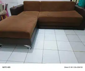 Sofa bed bisa dilipat bisa dipakai tidur