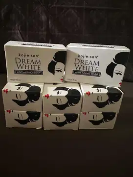 Paket 8 Pcs Kojie-San Dream White Anti Aging Soap 135 gr