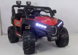 MOBIL AKI JEEP 12 VOLT ( Untuk 2 Orang Anak ) Remote