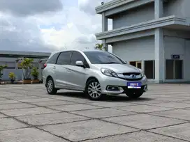 Ready !!! Honda Mobilio 1.5 E Prestige 2014 Silver KM 81RB