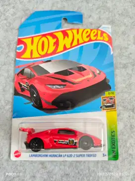 Hotwheels Diecast Lamborghini Huracan LP620-2 Super Trofed Promo