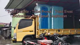 Toilet Event, Toilet Proyek, WC Umum, Toilet Portable, Murah Siap Paka