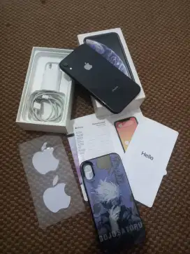 Iphone xr ibox 128gb ibox pa/a fullset ori bawaan nominus