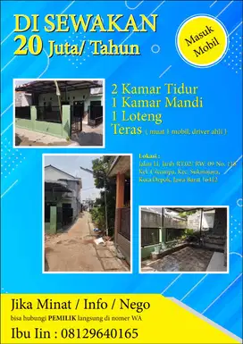 RUMAH DI SEWAKAN