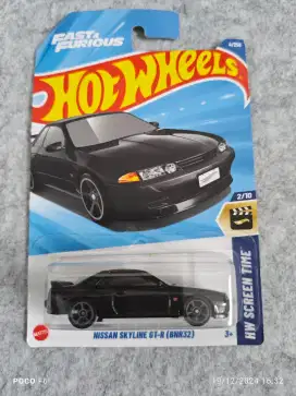 Hotwheels Diecast Nissan Skyline GTR BNR32 New Segel Promo