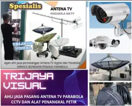 ahli pasang antena TV digital service parabola duren sawit Jatinegara