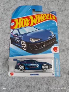 Hotwheels Diecast Subaru BRZ Blue New Segel Promo