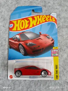 Hotwheels Diecast McLaren F1 New Segel Promo