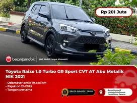 [ PAJAK PANJANG ] Toyota Raize 1.0 Turbo GR Sport CVT AT Abu 2021/2022