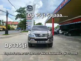 Dp15jt Fortuner SRZ 2017 AT Pjk01-2026