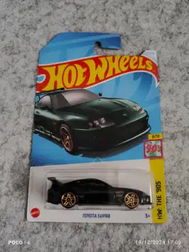 Hotwheels Diecast Toyota Supra Hijau Tua New Segel Promo