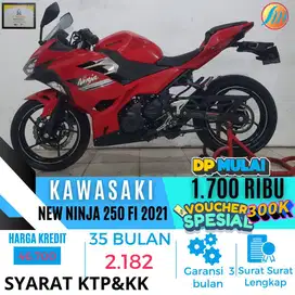 NINJA 250 FI JUAL CEPAT CASH&KREDIT FREE VOUCHER 300K