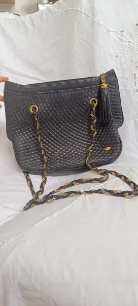 Tas Branded Bally Original Kulit Asli