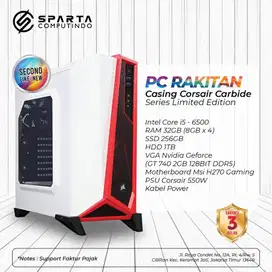 PC RAKITAN GAMING CASING CORSAIR (NEGO TIPIS LUR)