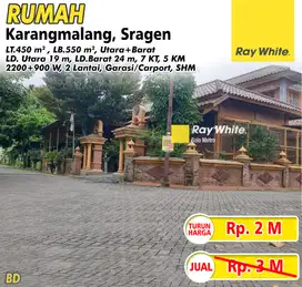 Dijual Rumah di Karangmalang Sragen