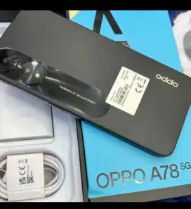 Murah HP oppo A78 8/128 lkp mulus normal, bs kredit/bs TT