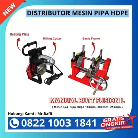 Alat Penyambung Pipa Hdpe Butt Fusion 200mm Manual