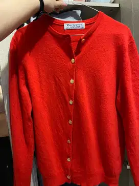 Vintage burberry cardigan