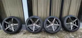 Velg ring 22 plus ban ukuran 285/40