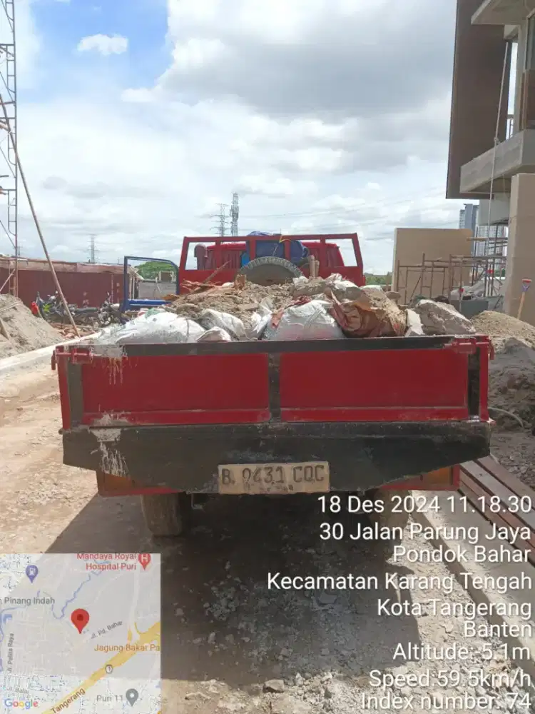 JASA BUANG PUING DAN SAMPAH PROYEK